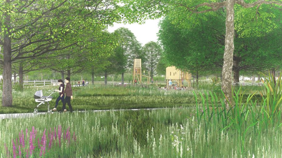 Parc équestre