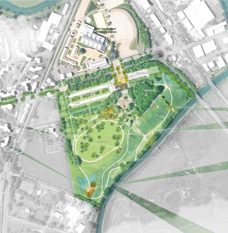 Parc équestre