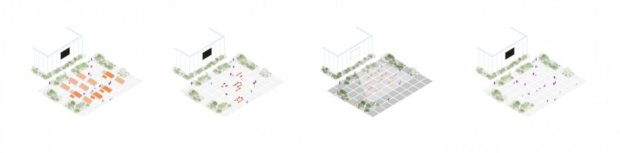Parvis du Parc des Expositions