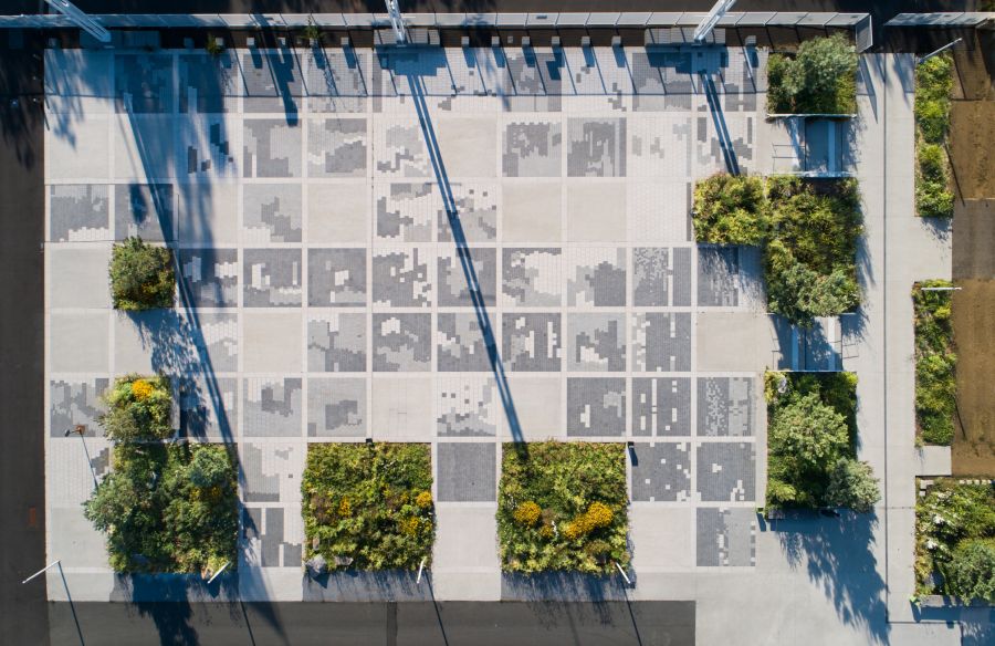 Parvis du Parc des Expositions