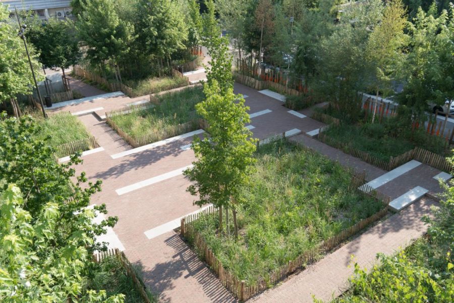 Place jardinée La Prairie