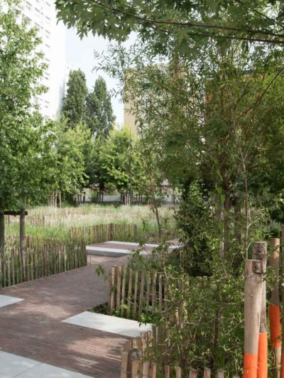 Place jardinée La Prairie