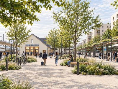 Quartier de gare d’Épône-Mézières