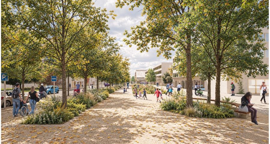 Quartier de gare d’Épône-Mézières